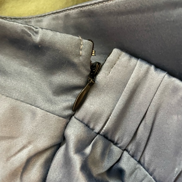 NWT Simons Icone x Catherine Simard Satin Printed Midi Skirt - Picture 4 of 8